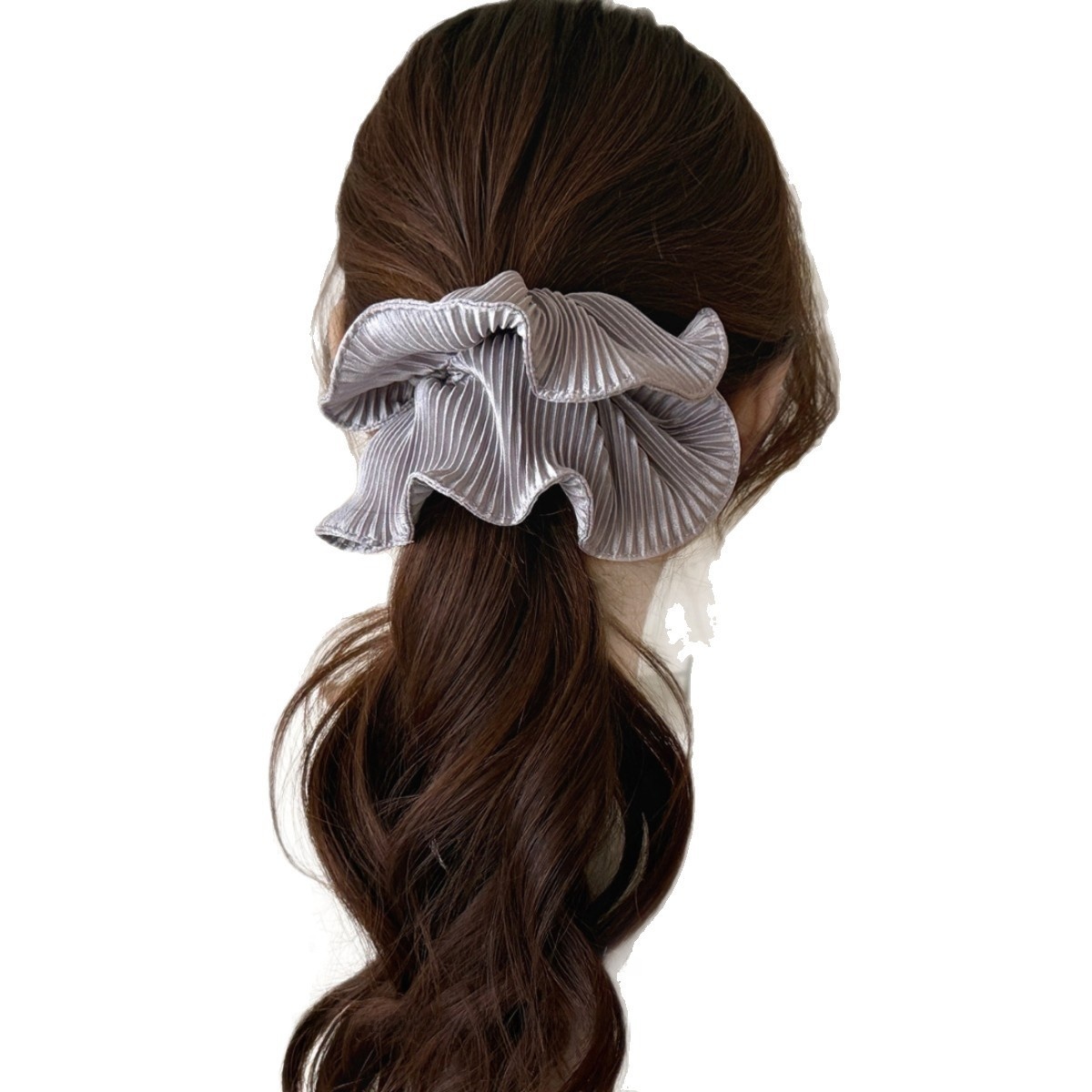 Women's Soft Cloth Hair Tie, Stylish Solid Color All-Season Accessory