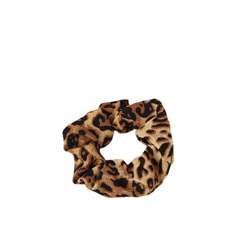 Women's Sweet Simple Daily Cloth Hair Tie Scrunchie Leopard Print