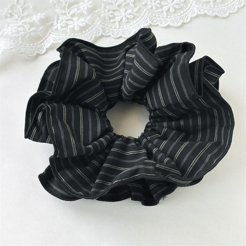 Women's Hair Tie Elegant Cloth Striped Edge Autumn Accessories