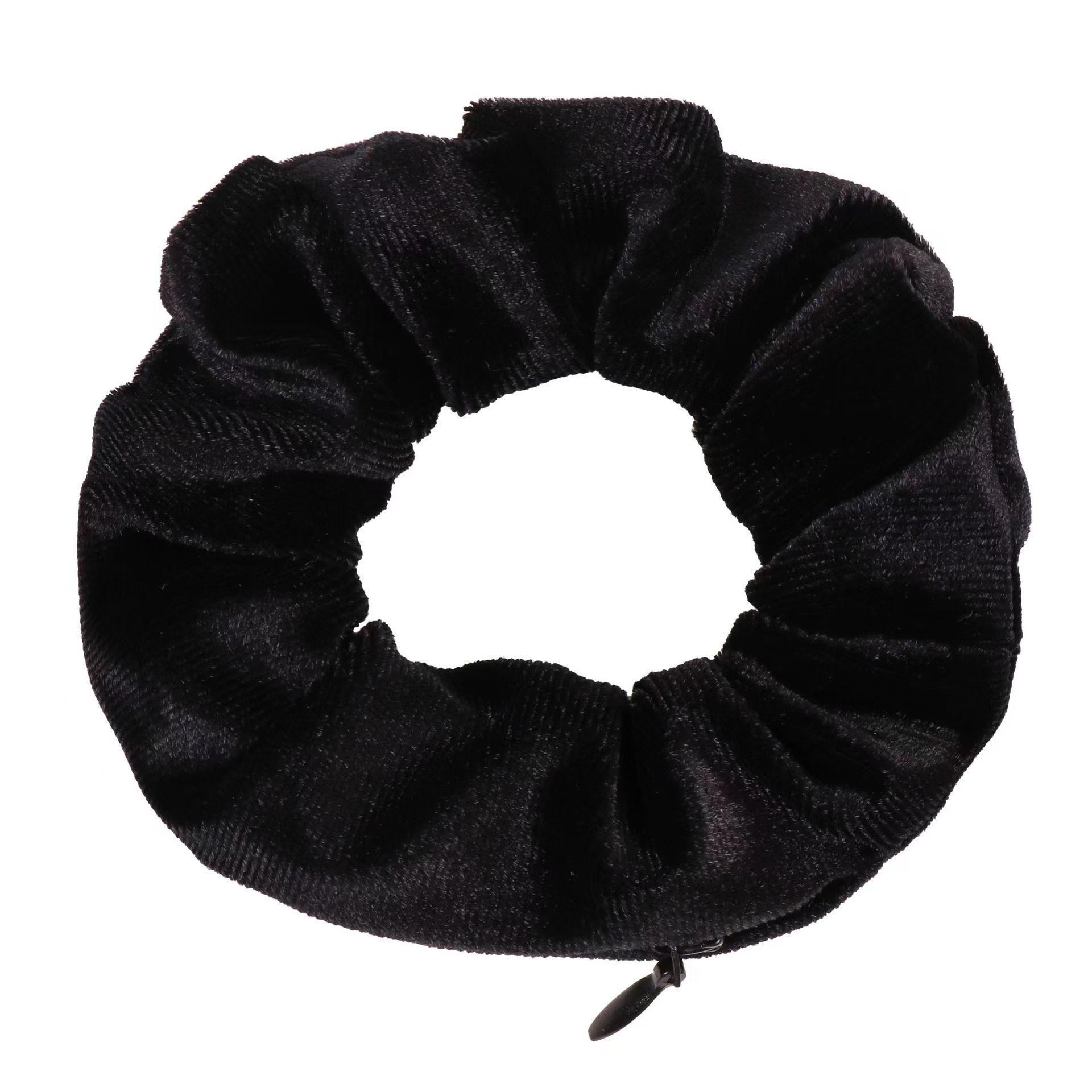 Women's Soft Cloth Hair Tie Basic Solid Color Elastic for Daily Wear