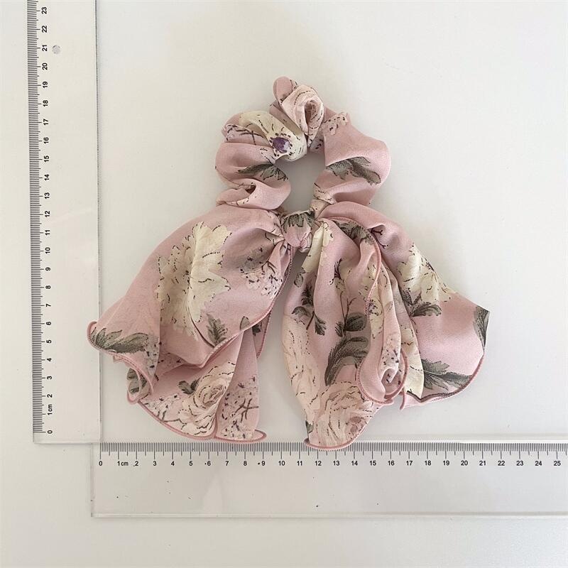 Women's Daily Cloth Ribbon Hair Accessories Sweet Flower Bow Knot