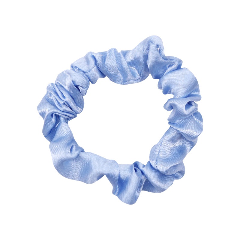 Women Versatile French Satin Hair Ties Daily Wear Solid Multi-Color