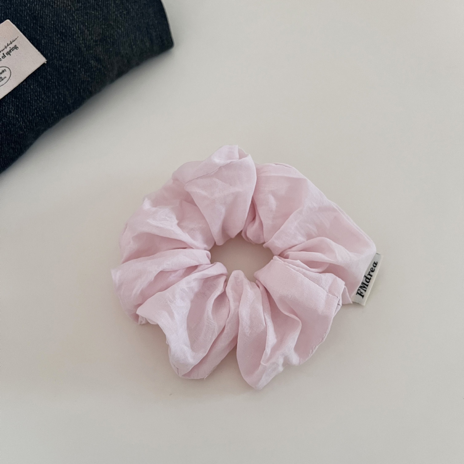 Women's Soft Cotton Hairbands, Solid Colorful Elastic Ties for Bun & Ponytail