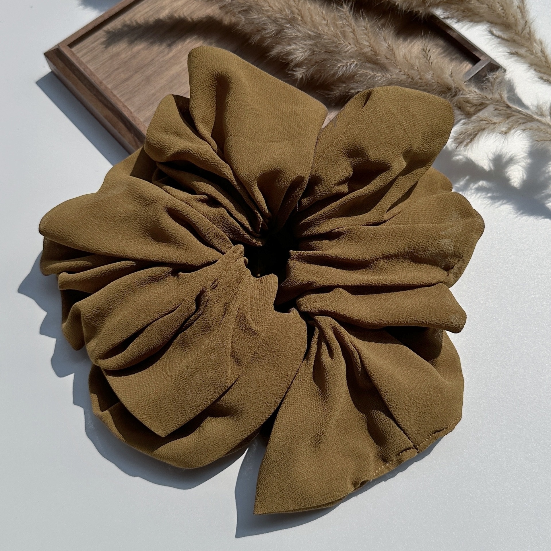 Women's Simple Handmade Chiffon Daily Holiday Hair Tie Solid Color