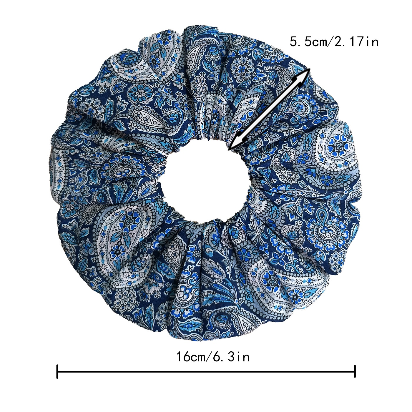 Women's Spring Commute Cotton Hair Tie Multicolor Cashew Floral