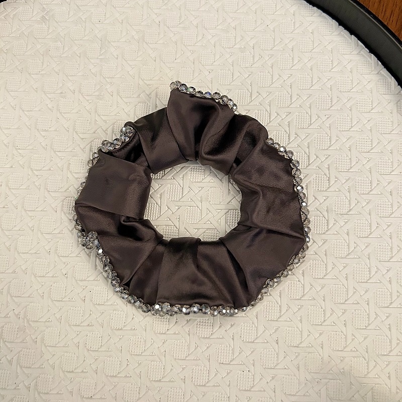 Women's Fairy Elastic Bubble Hair Tie Scrunchie Crystal Cloth