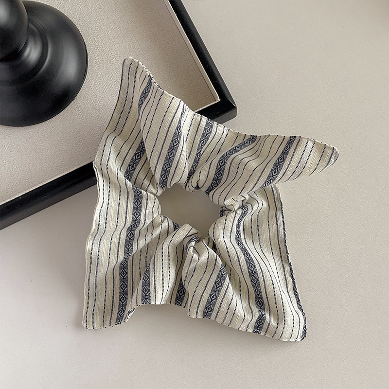 Women's Sweet Cloth Hair Tie for Holiday Street Solid Color Leopard