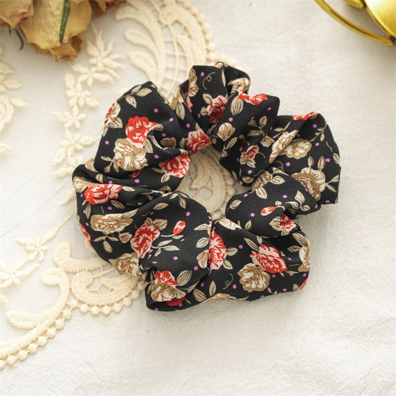 Women's Daily Street Handmade Fabric Hair Tie Japanese Floral
