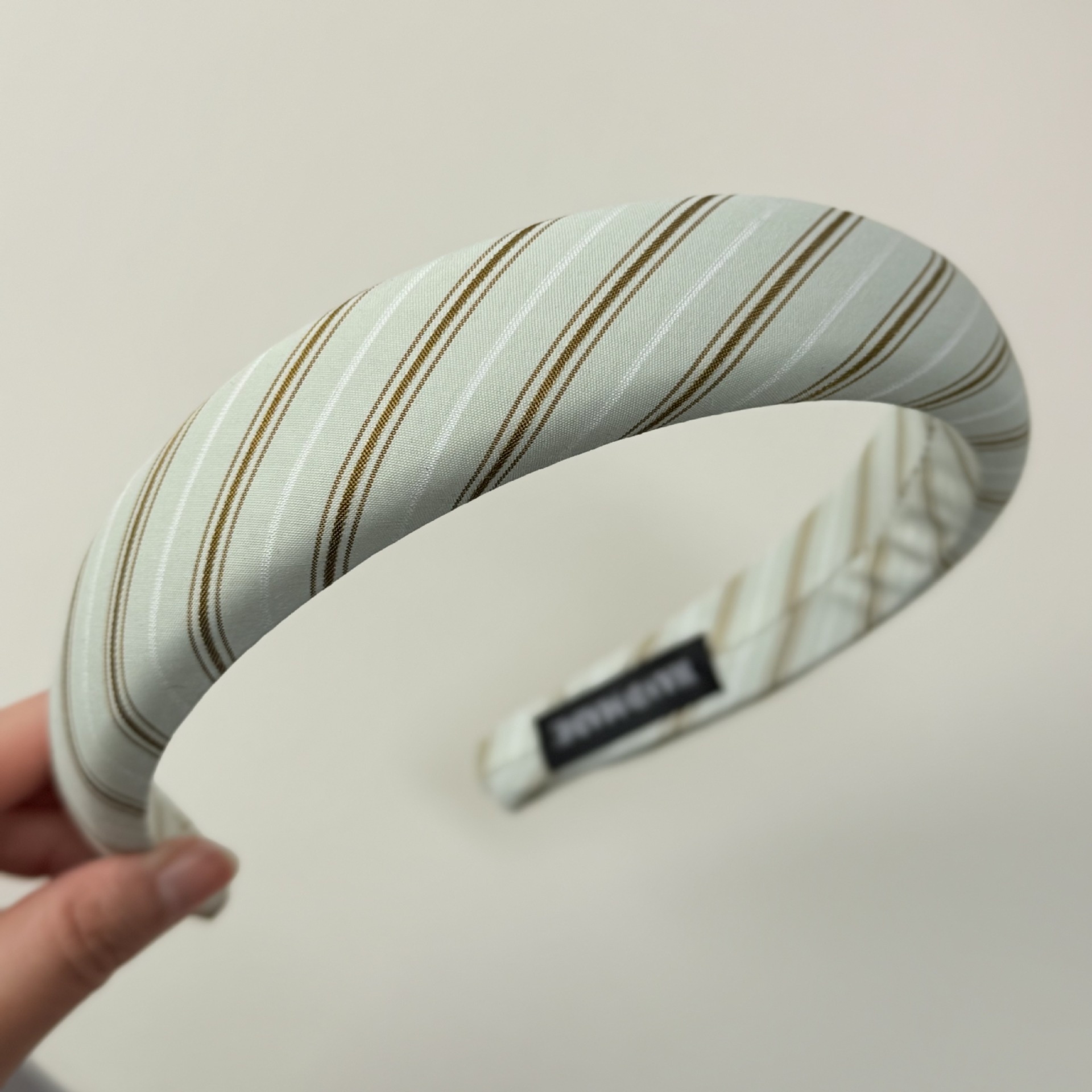 Women's Spring Cloth Bubble Braid Hair Rope Accessory In Green Plaid