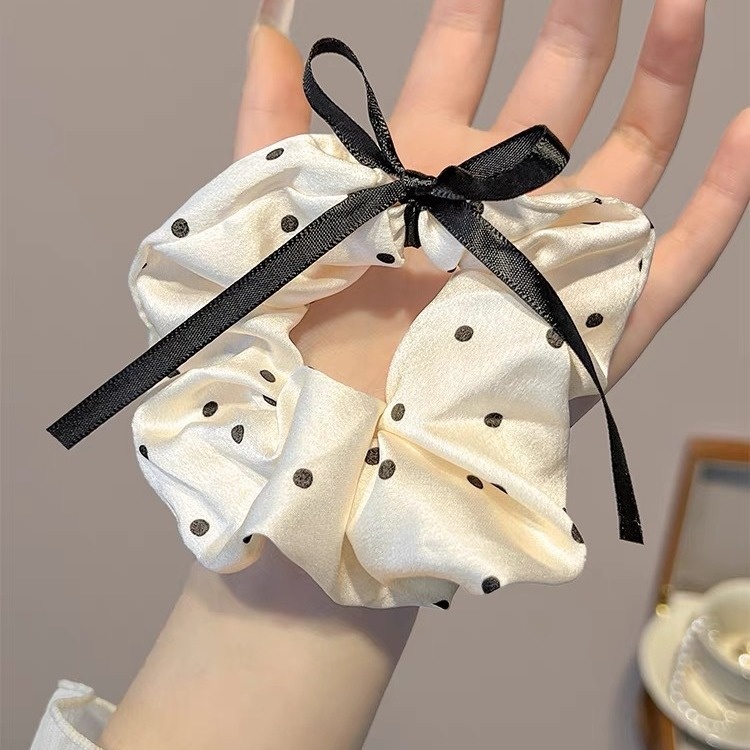 Women's Daily Holiday Fabric Bowknot Hair Tie Simple Color Block