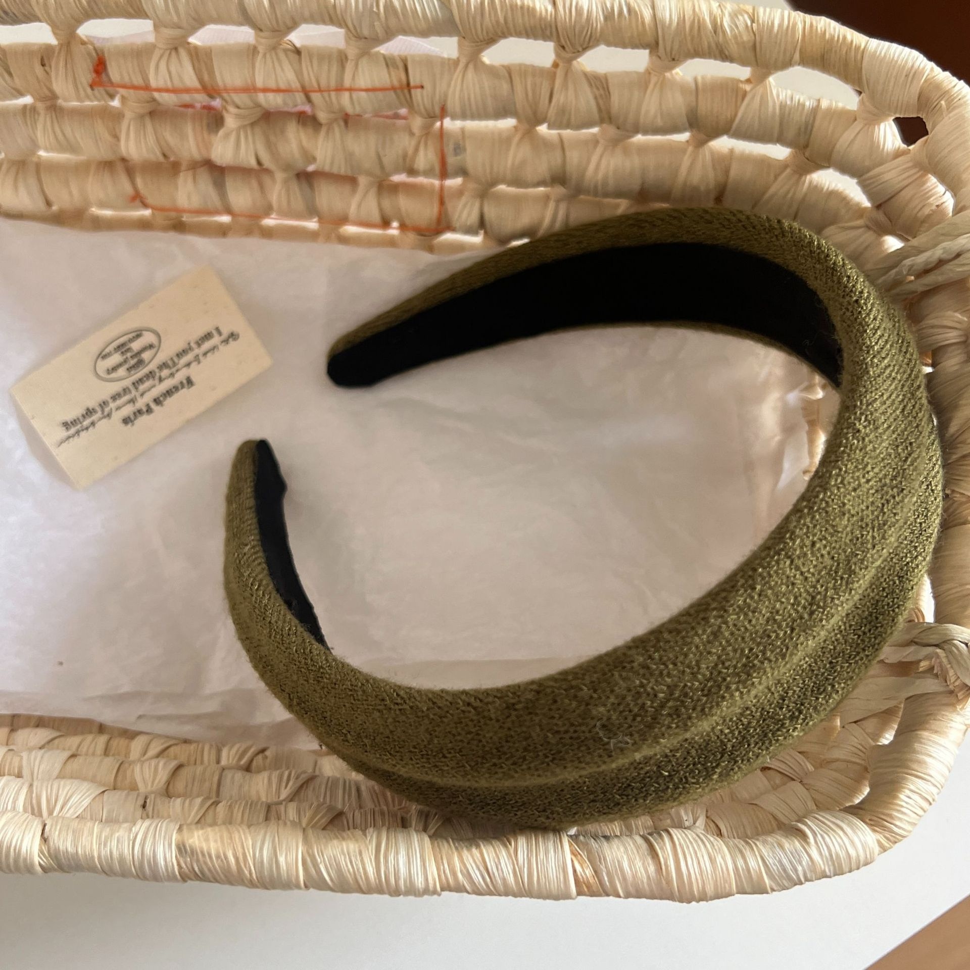 Women's Cute Winter Double Layer Knitted Elastic Hair Tie Color Block