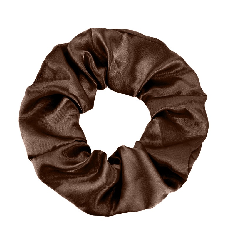 Women's Classic Daily Holiday Satin Scrunchie Hair Tie Solid Color