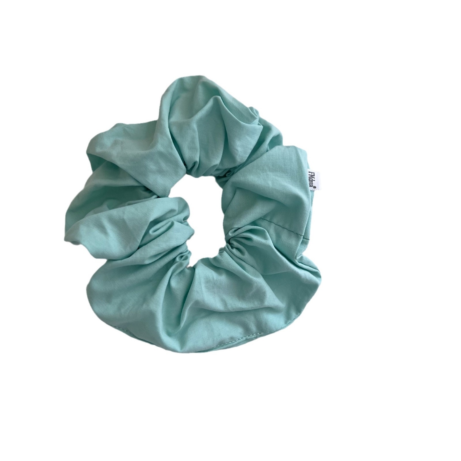 Women's Elegant Cloth Scrunchie Ponytail Holder Solid Colorful