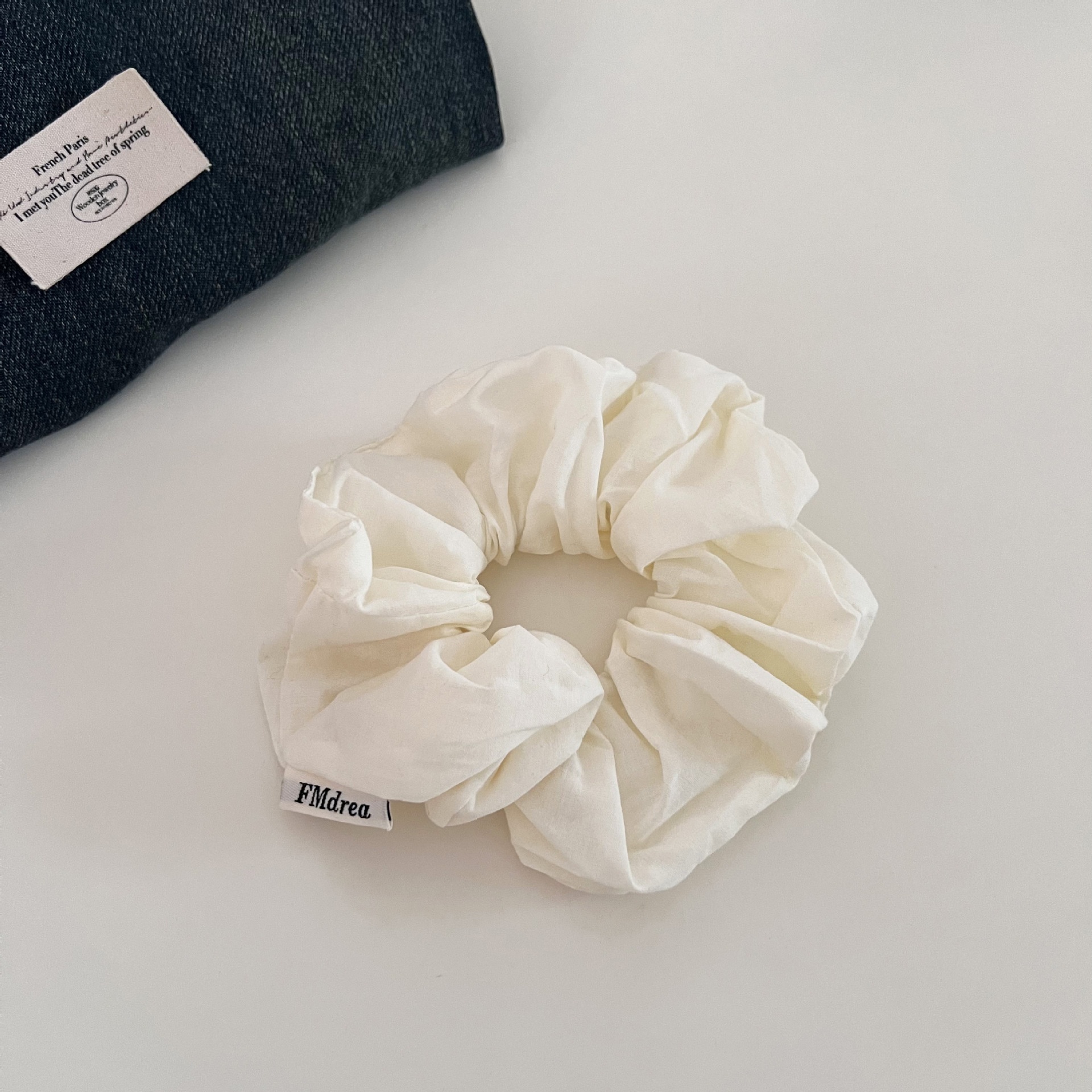 Women's Soft Cotton Hairbands, Solid Colorful Elastic Ties for Bun & Ponytail