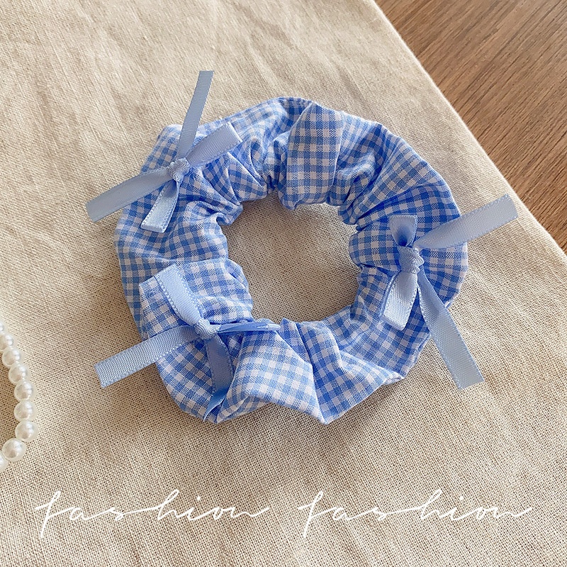 Girls Sweet Lace Butterfly Hair Ties High Elasticity Cute Bands