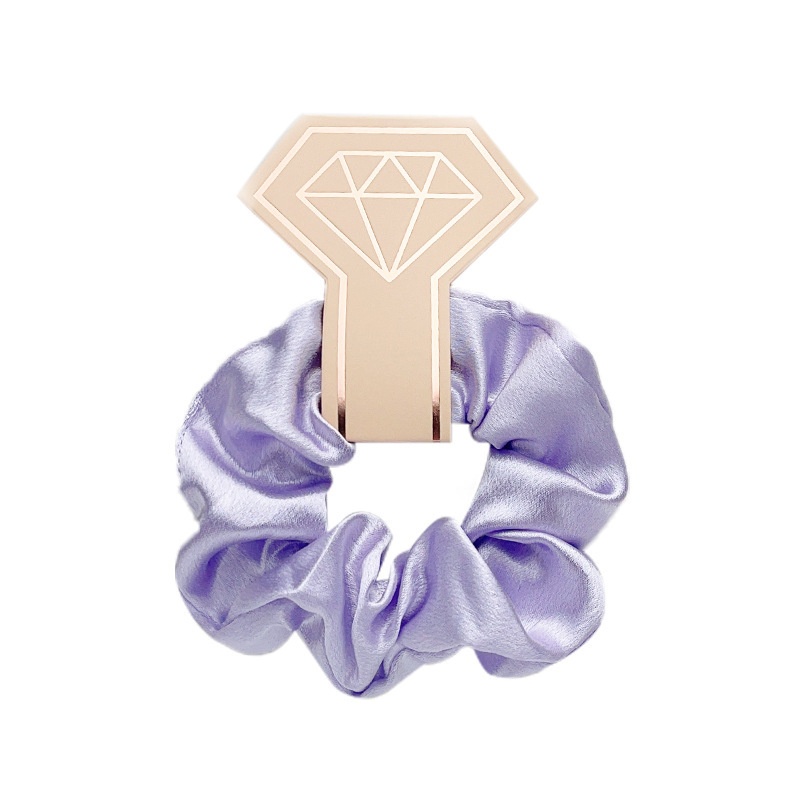 Women's Satin Hair Ties Solid Color No Damage Elastic Fashion Hair Bands