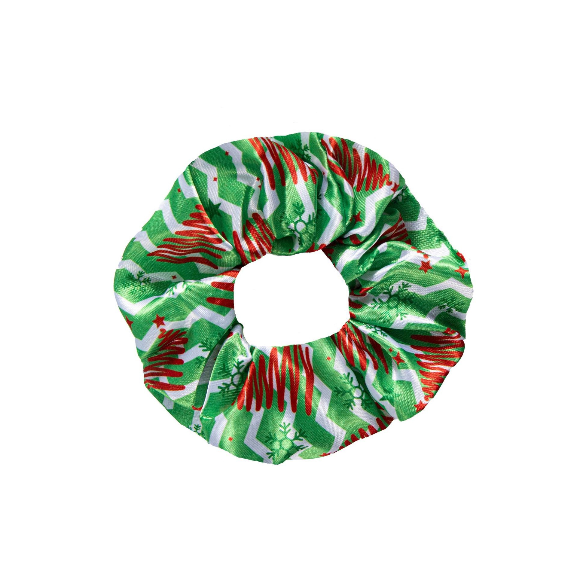 Women's Festive Shopping Hair Tie Simple Christmas Hat Tree Flakes