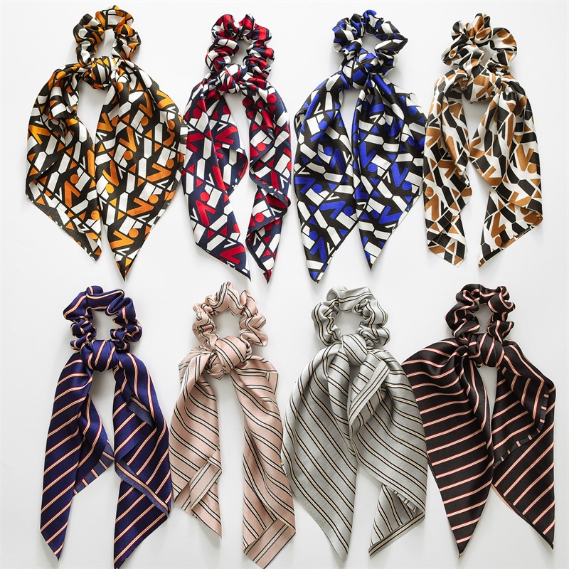 Women's Casual Holiday Cloth Headband Hair Accessories Elegant Striped