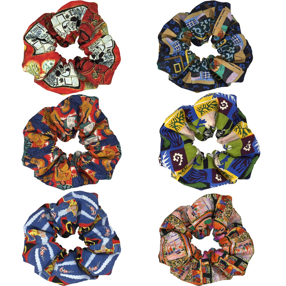 Women's Vintage Cloth Elastic Headband Matisse Floral Oil Painting