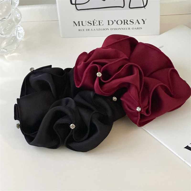 Women's Elegant Casual Cloth Hair Tie Accessories Solid Color