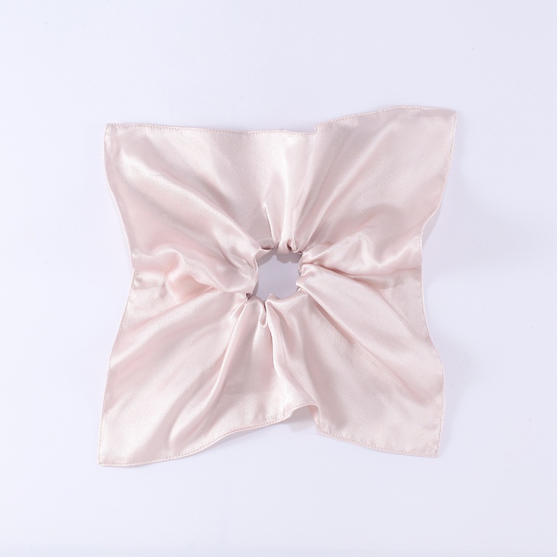 Women's Handmade Silk Windmill Hair Tie Elegant Spring Floral Headwear