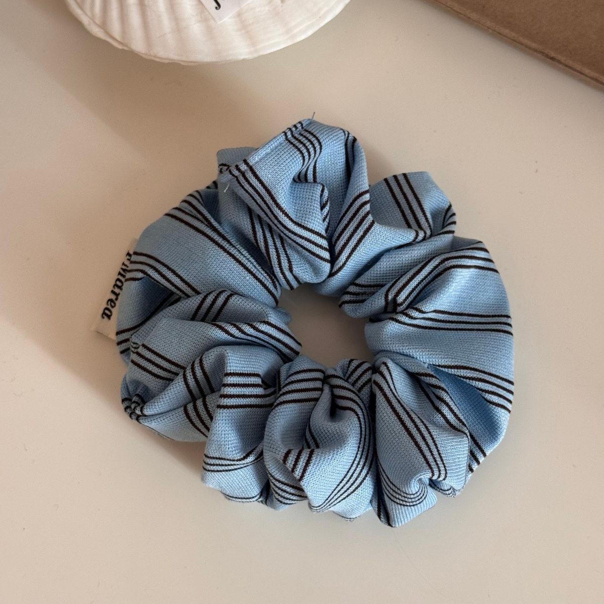 Women's Soft Cloth Hair Tie Stylish Daily Hair Accessory Multi-Color Striped