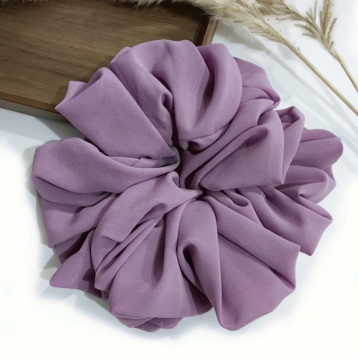 Women's Simple Handmade Chiffon Daily Holiday Hair Tie Solid Color