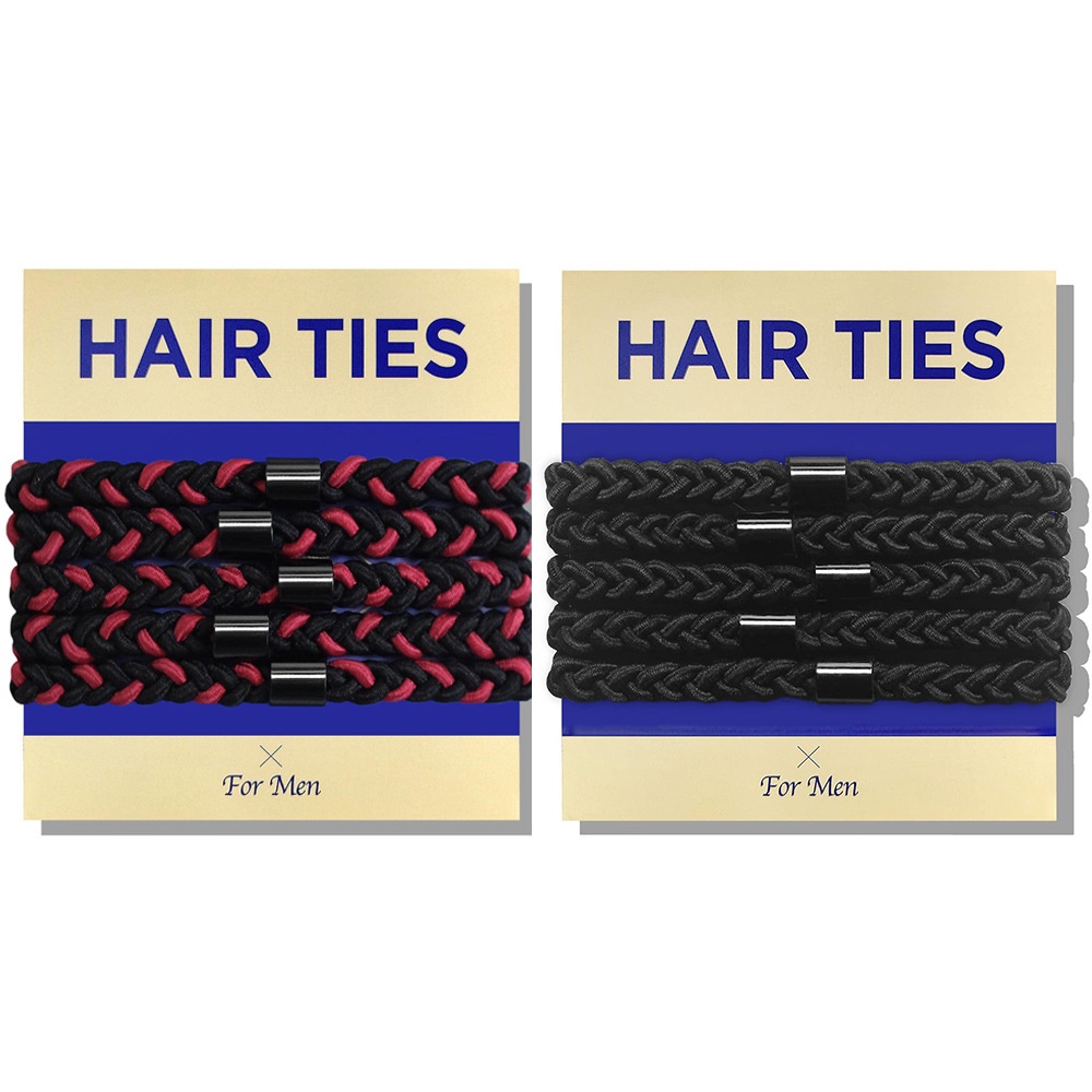 Men's Business Woven Headband Scarf Color Block Synthetic Fiber Hair Tie