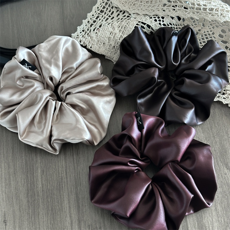 Women's Premium Thickened Satin Hairband Elegant Daily Headband Solid Color