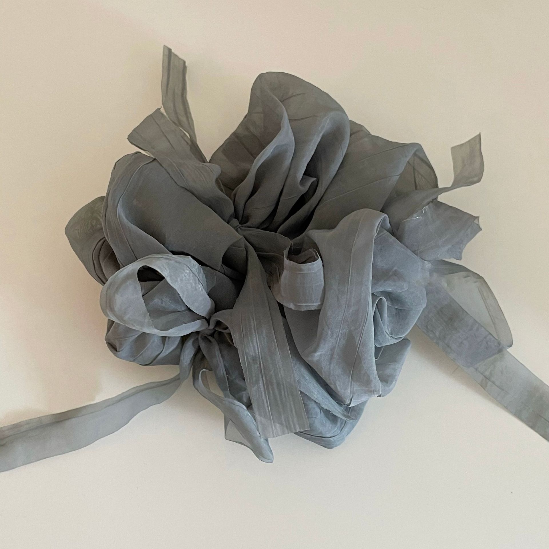 Women's Elegant French Ballet Style Flowy Satin Pleated Big Bow Headband