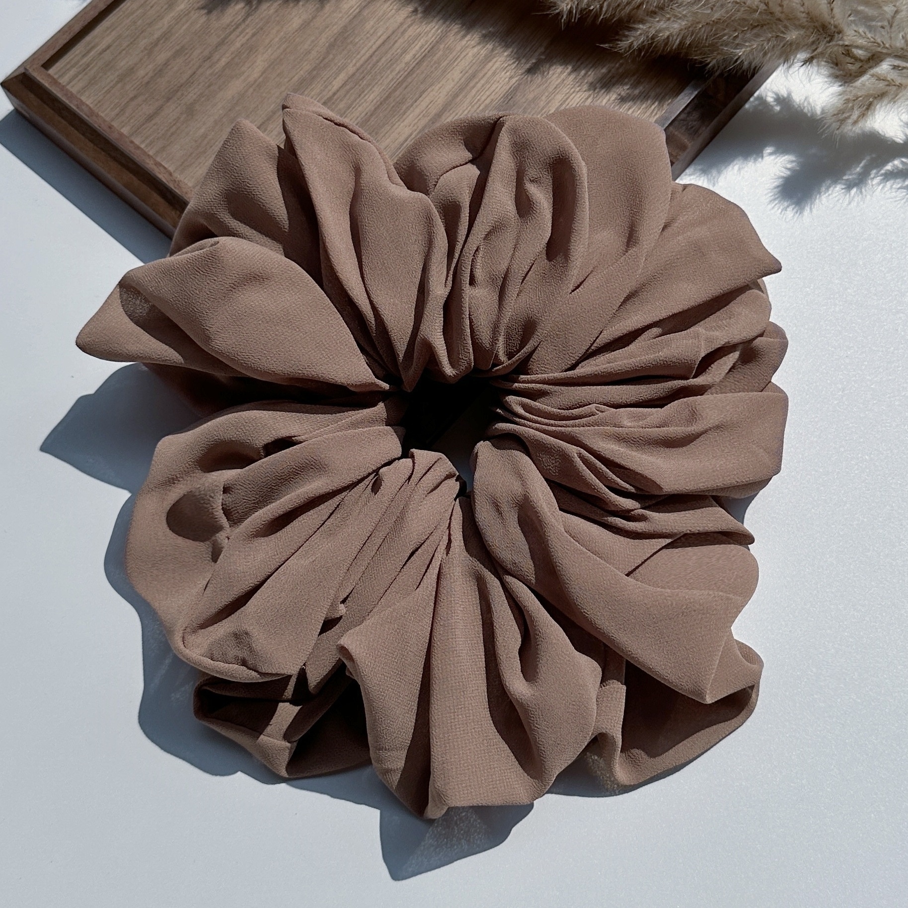 Women's Simple Handmade Chiffon Daily Holiday Hair Tie Solid Color