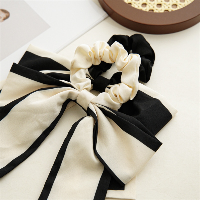 Women's Simple Cloth Bow Knot Hair Tie Elegant Daily Shopping Accessory