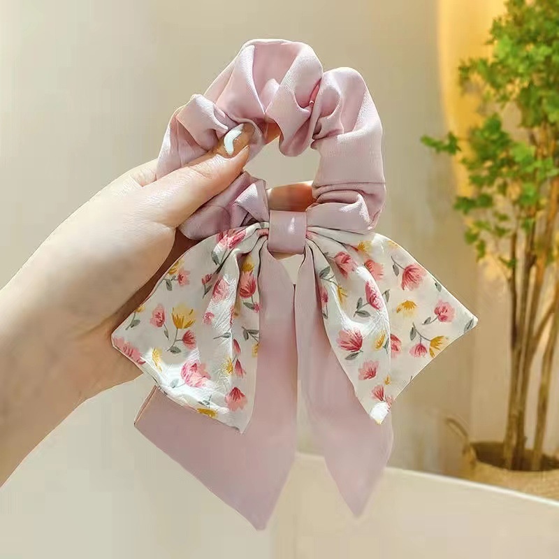 Women's Daily Cloth Hair Tie Fashion Scrunchie Floral Printing