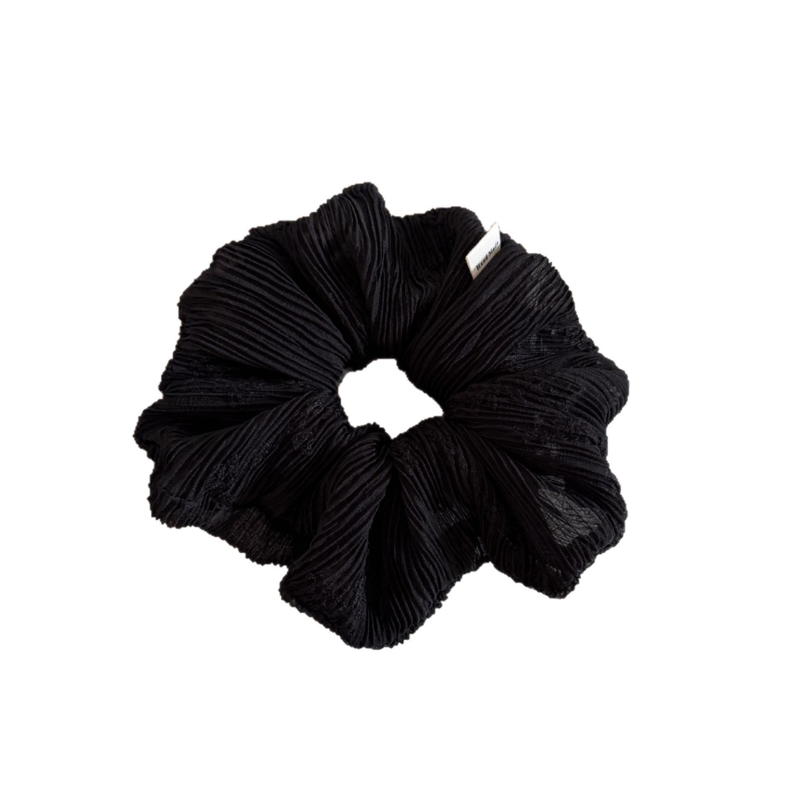 Women's Sweet Spring Cloth Hair Tie White Embroidered Ditsy Floral