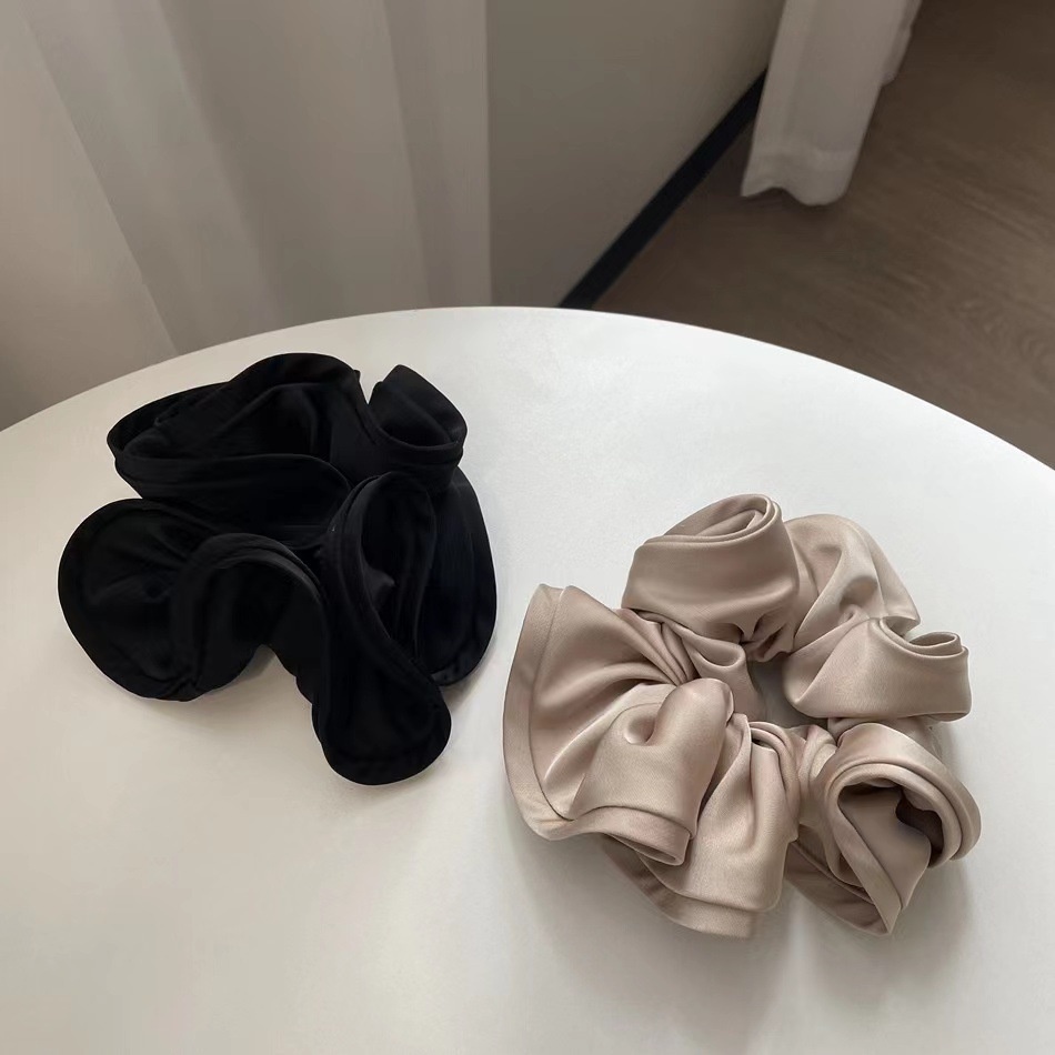 Women's Everyday Fashion Cloth Scrunchie Hair Tie Solid Color