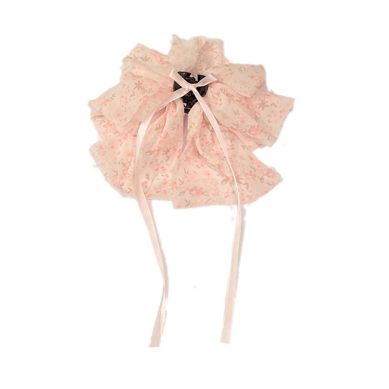 Women's Sweet Holiday Street Cloth Hair Claws Ditsy Floral Pattern