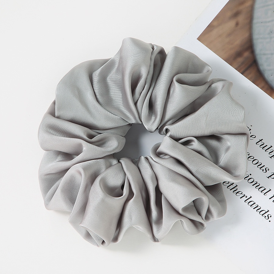 Women's Cute Handmade Cloth Hair Tie For Daily Wear Solid Color