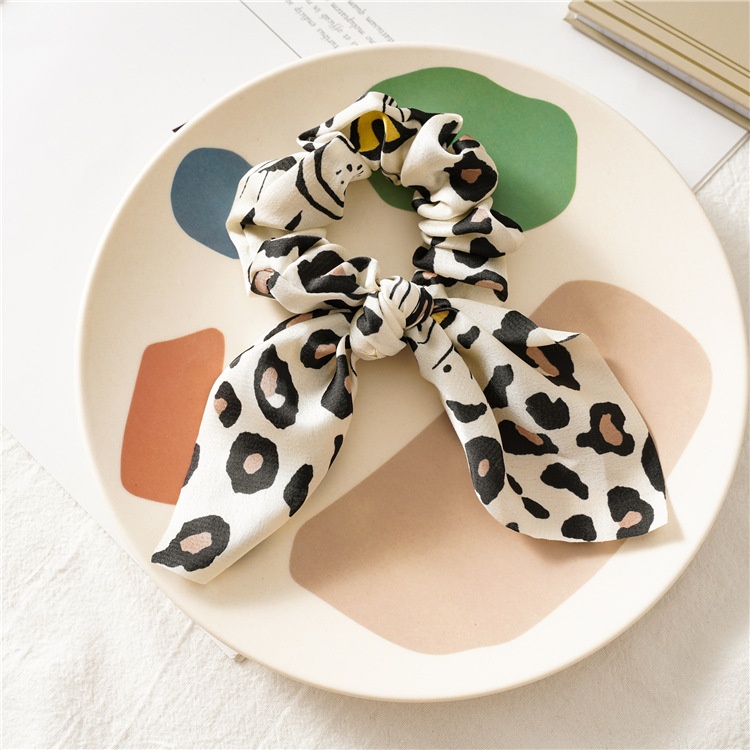 Women's Elegant Casual Holiday Cloth Hair Tie Printed Pattern