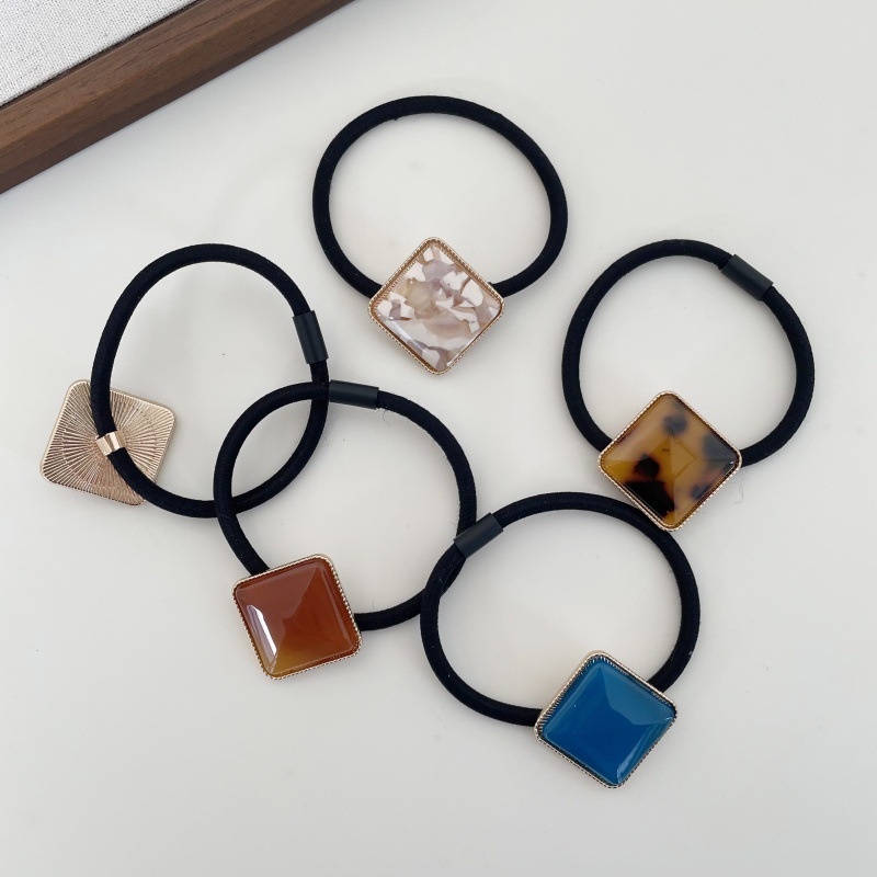 Women's Stone Pattern Resin Headband Outdoor Fashion Hair Accessories for Girls