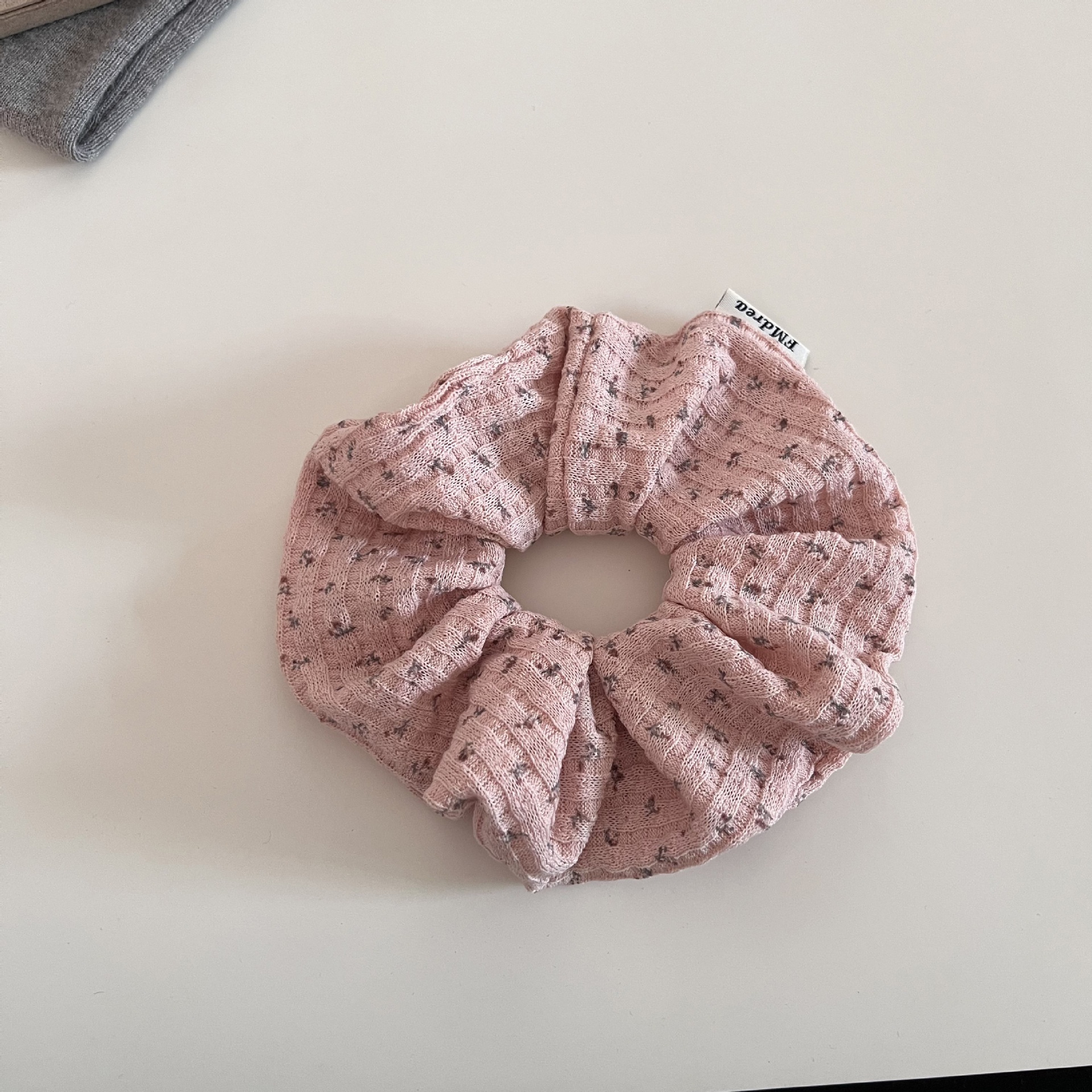 Women's Versatile Knitted Lazy Low Bun Hair Ties Ditsy Floral