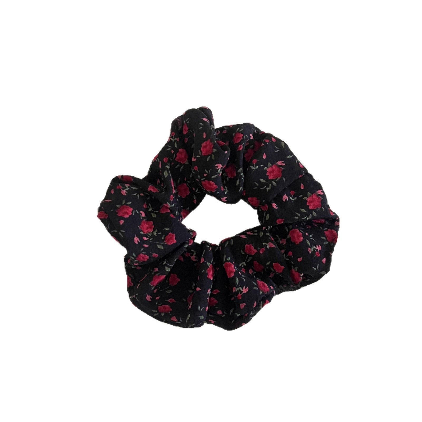 Women's Vintage Ditsy Floral Elastic Headband for Buns and Ponytails