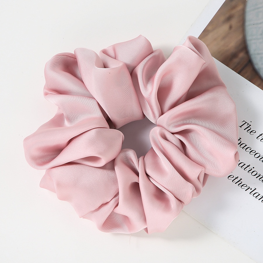 Women's Cute Handmade Cloth Hair Tie For Daily Wear Solid Color