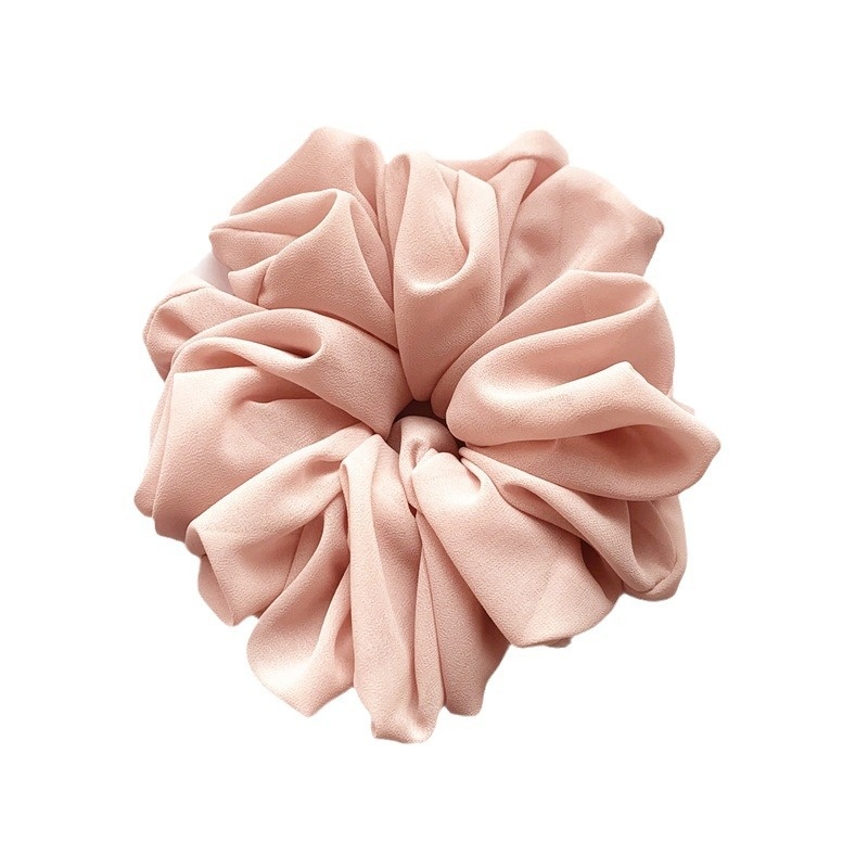 Women's Simple Handmade Chiffon Daily Holiday Hair Tie Solid Color