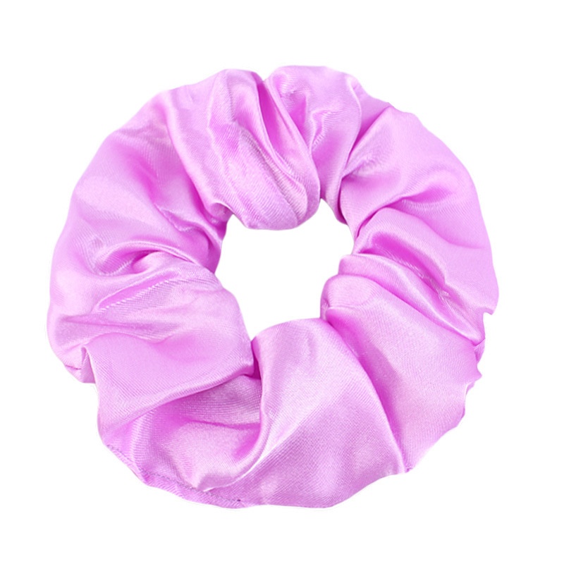 Women's Classic Daily Holiday Satin Scrunchie Hair Tie Solid Color