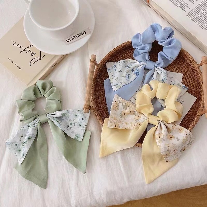 Women's Daily Cloth Hair Tie Fashion Scrunchie Floral Printing