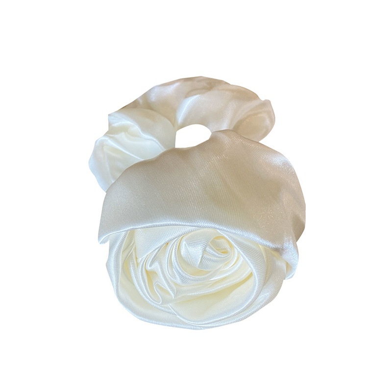 Women's Elegant Spring Date Cloth Hair Scrunchie Floral Print