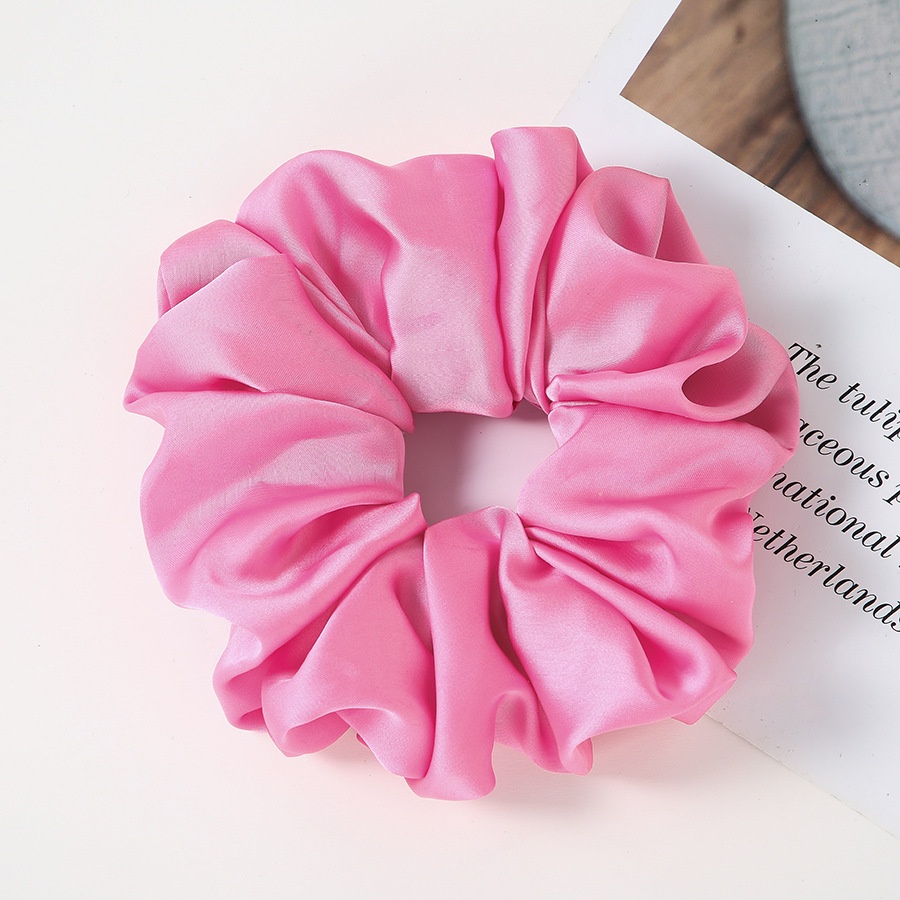 Women's Cute Handmade Cloth Hair Tie For Daily Wear Solid Color