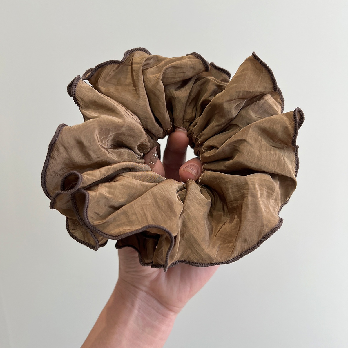 Women's Sweet Daily Casual Cloth Hair Tie Scrunchie Solid Color