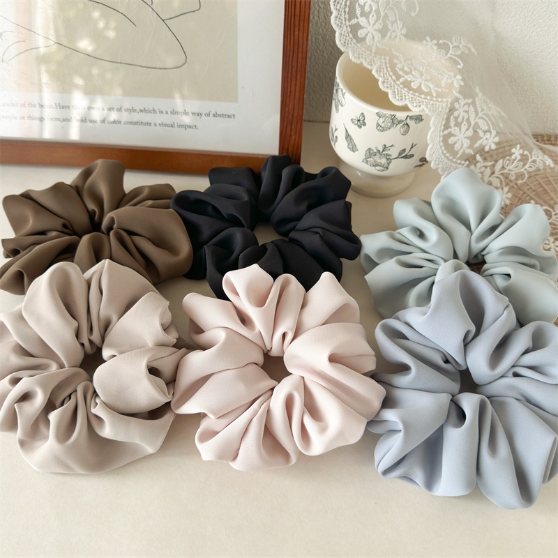 Women's Sweet Polyester Bubble Braid Hair Rope in Solid Colors