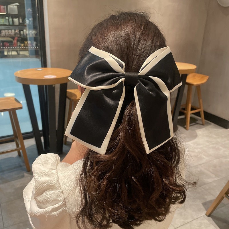 Women's Sweet Cloth Ribbon Hair Tie Spring Street Style Bow Knot